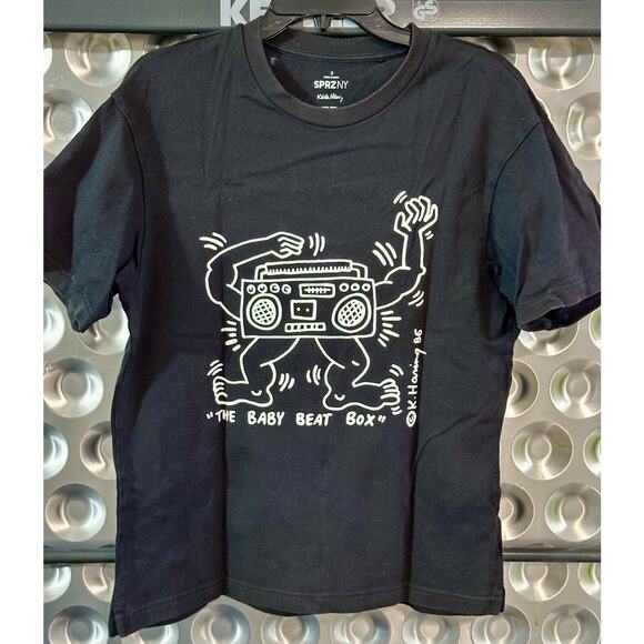 Keith Haring Boombox Dancing | Size Medium | Uniqlo MoMA SPRZ NY | Rare - Picture 1 of 3